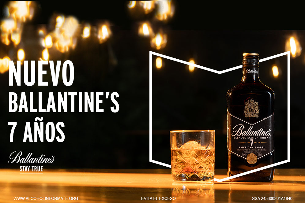 Ballantine’s 7: El whisky que comprueba que las mejores cosas toman su tiempo