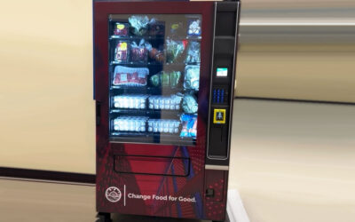 Nueva York instala su primera máquina expendedora gratuita de alimentos frescos